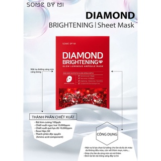 Mặt Nạ Giấy Dưỡng Da Some By Mi Sheet Mask 25ml