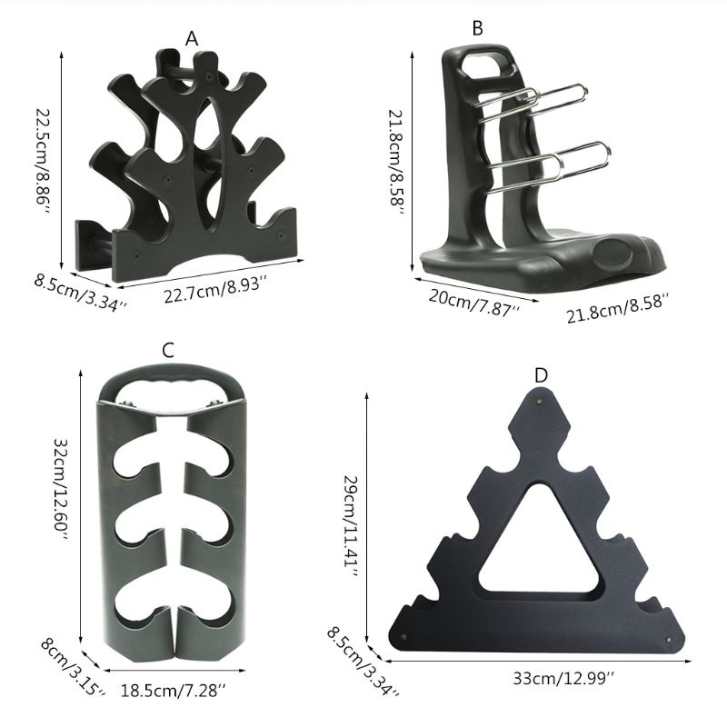 Giá Đỡ Tạ Đơn Thiết Kế Tiện Lợi Dễ Dùng