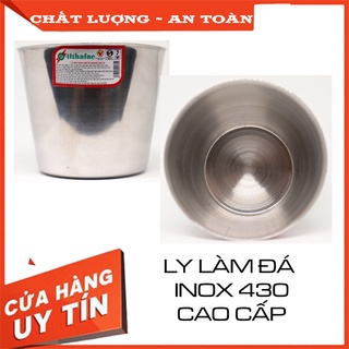 ⭕giadụngchínhhãng⭕ ly làm đá inox không quai hàng việt nam ly làm đá làm bánh inox để tủ lạnh tiện lợi tithafac