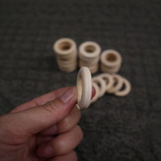 Vòng gỗ, khoen gỗ 3cm