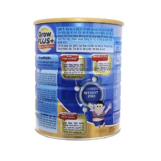 Sữa bột. Growplus + xanh - tăng cân khỏe mạnh lon 1.5kg