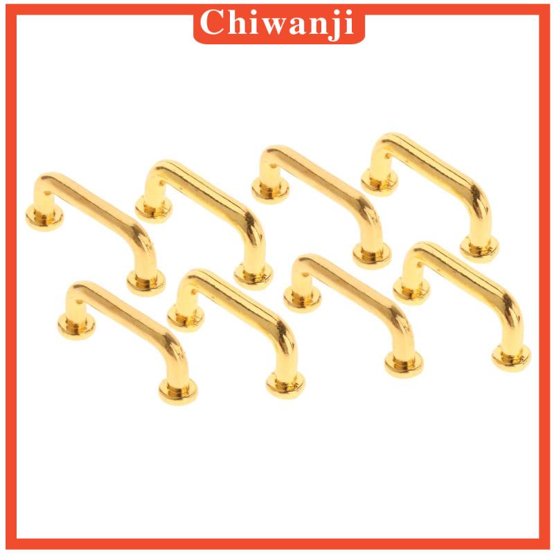 Set 8 Mô Hình Vòm Mini Màu Vàng Tỉ Lệ 1: 12 Trang Trí Nhà Búp Bê