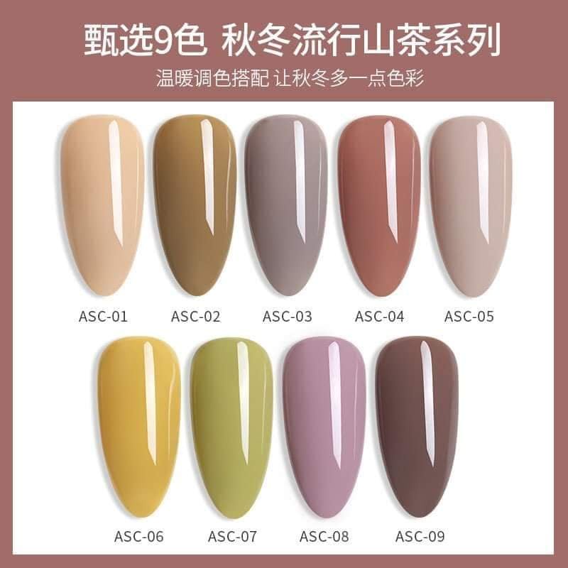 sơn gel as chai đỏ mã ASC