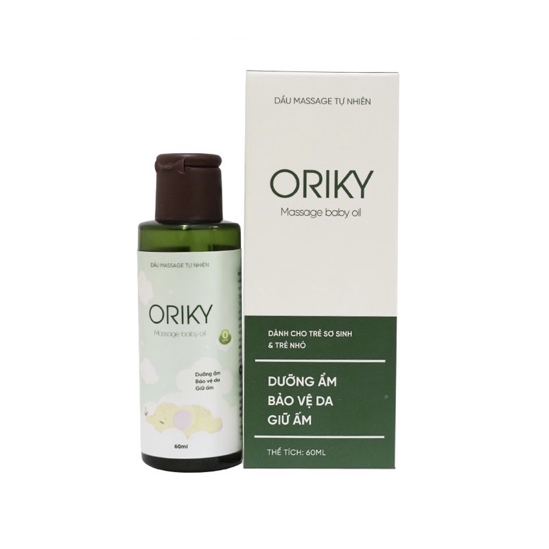 Dầu Masage cho bé Oriky 60ml - Date mới nhất