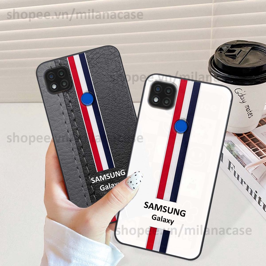 Ốp Xiaomi Redmi 9C in giả da phong cách thể thao, cá tính, thời trang