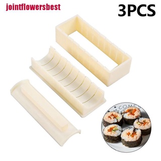 Set 3 Khuôn Làm Cơm Cuộn Sushi Thiết Kế Tiện Dụng