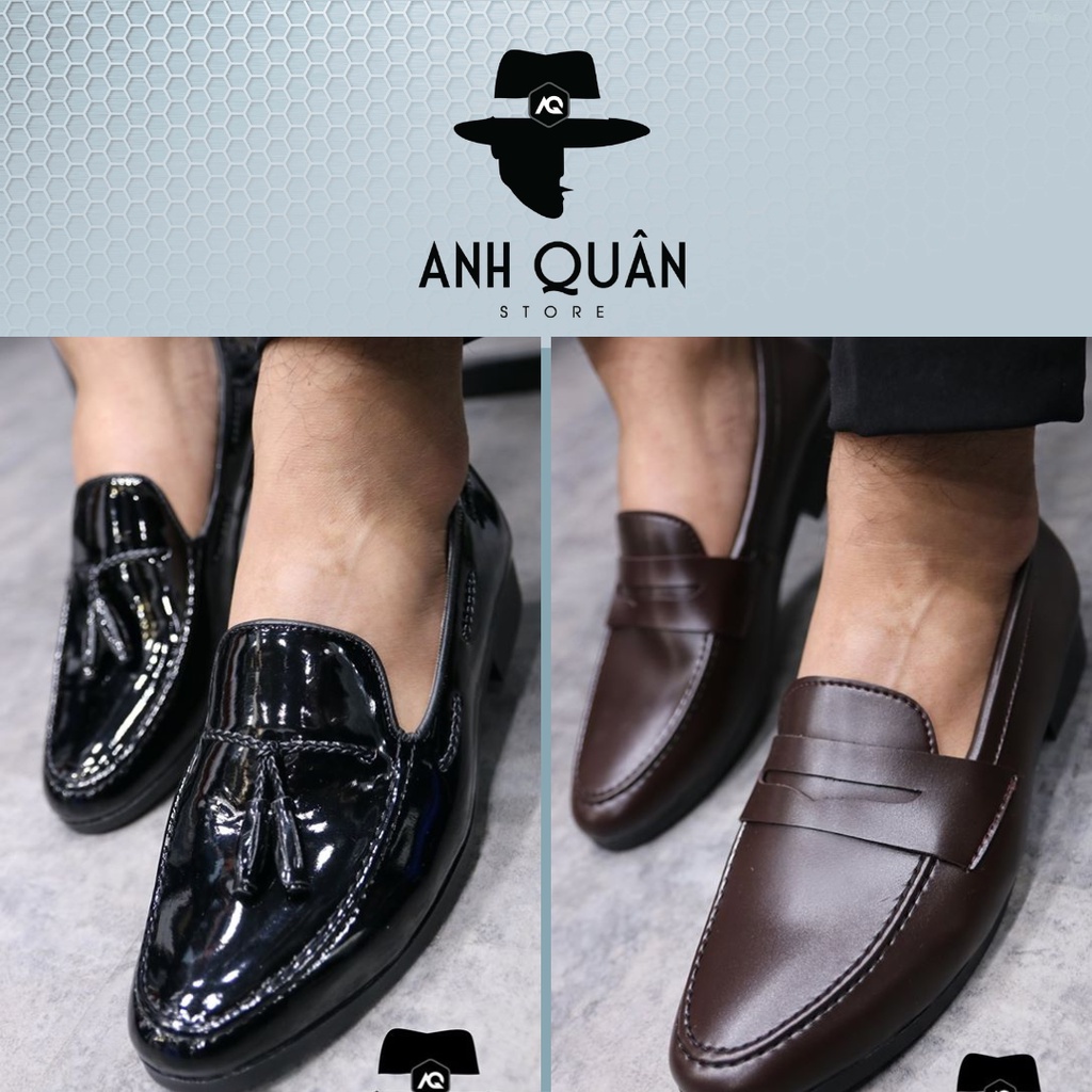 Giày Lười Nam Cao cấp AQ-STORE GL01