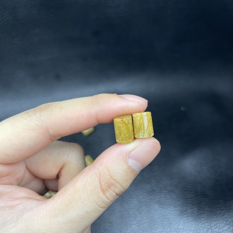 Lu TA tóc vàng VIP - Dùng mix vòng tay, tết dây, vòng đá, dây cáp ☯ Mệnh Kim,Thổ ☯ Hộ Thân, Bình An, Tài Lộc, May Mắn,