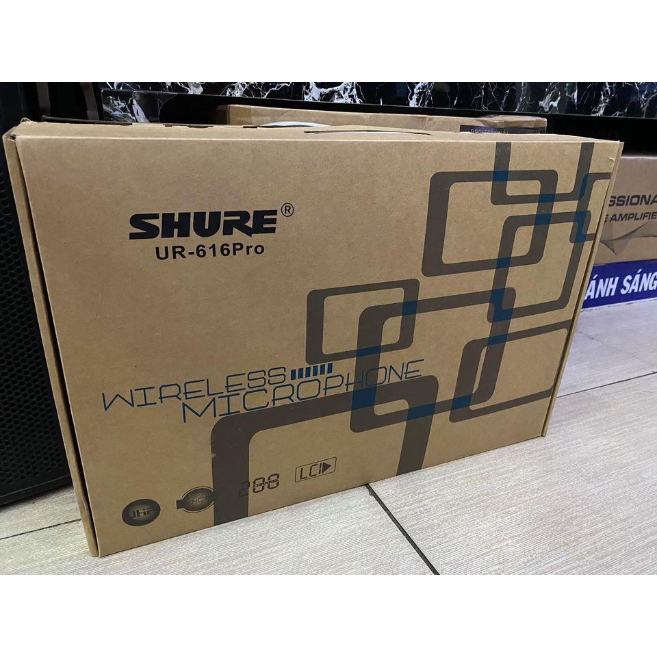 Micro không dây cao cấp Shure UGX 618 Pro chất âm hay chống hú tốt