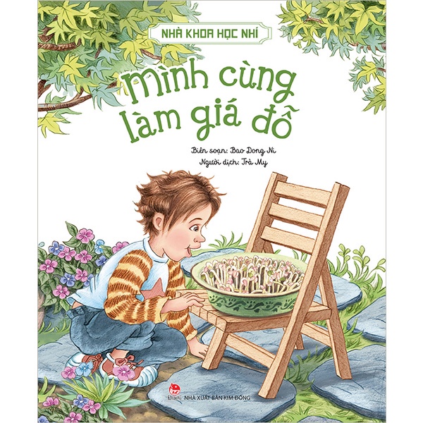 Sách - Nhà khoa học nhí - Mình cùng làm giá đỗ