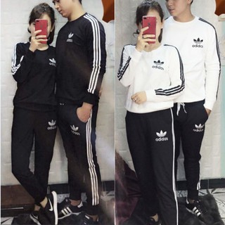 Bộ đồ thể thao cặp đôi thu đông DBC1