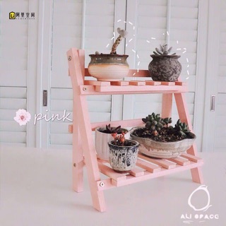 Giá xếp để hoa 2 tầng nhỏ xinh (ảnh thật ở cuối)