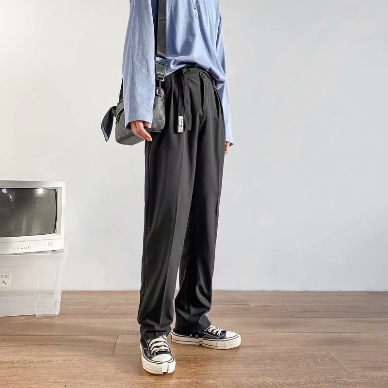 Quần Dài Ống Rộng Phong Cách Retro Cho Nam | BigBuy360 - bigbuy360.vn