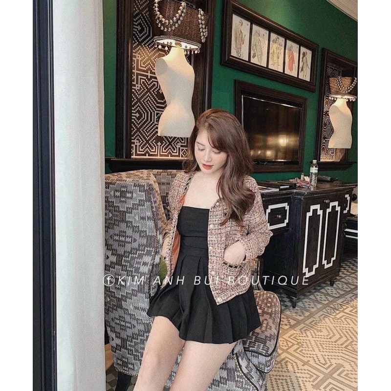 Chân váy Bigsize xếp ly 55-90kg | BigBuy360 - bigbuy360.vn