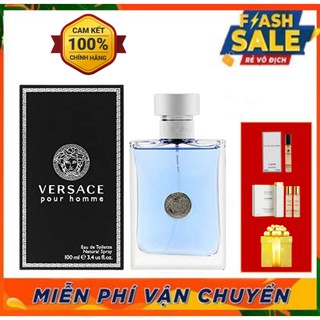 Nước hoa nam versace pour homme edt 100ml lưu hương 10h