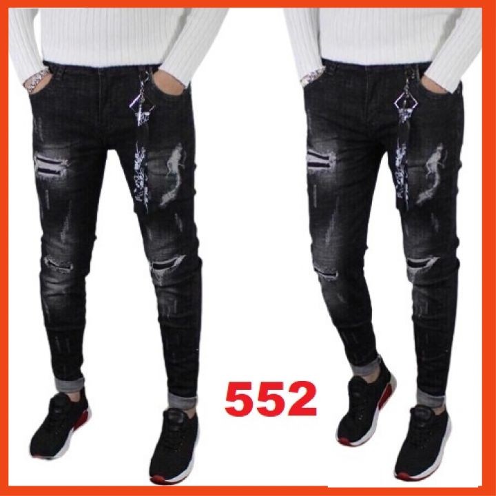 Quần Jean Nam Chất Jean Cotton Co Dãn, Quần Bò Nam Cao Cấp Chuẩn Đẹp luty_shop90 MS552