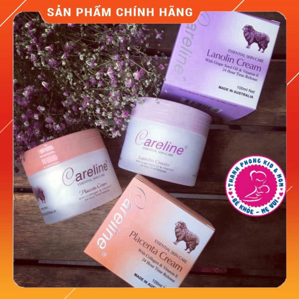 Kem mỡ cừu Careline Lanolin Cream Australia ( date 12/2021)