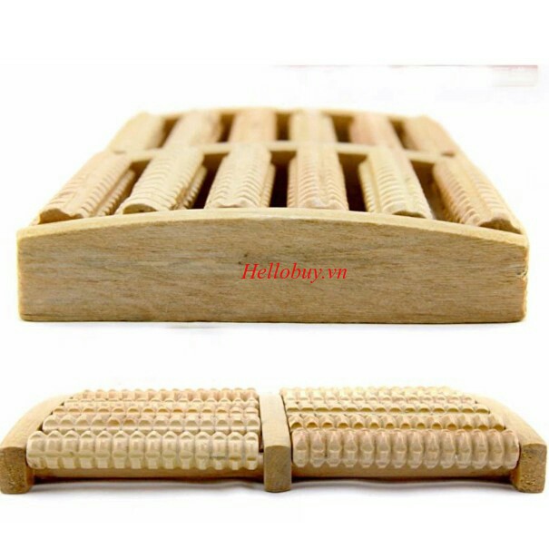 Massage Chân Bằng Gỗ ( 6 hàng) MX06