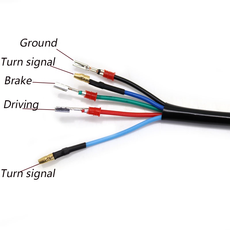 Đèn LED tín hiệu phanh đuôi xe dành cho Yamaha YZF R3 R25 Y15ZR MT03 MT07 FZ07 LC150 Exciter 150