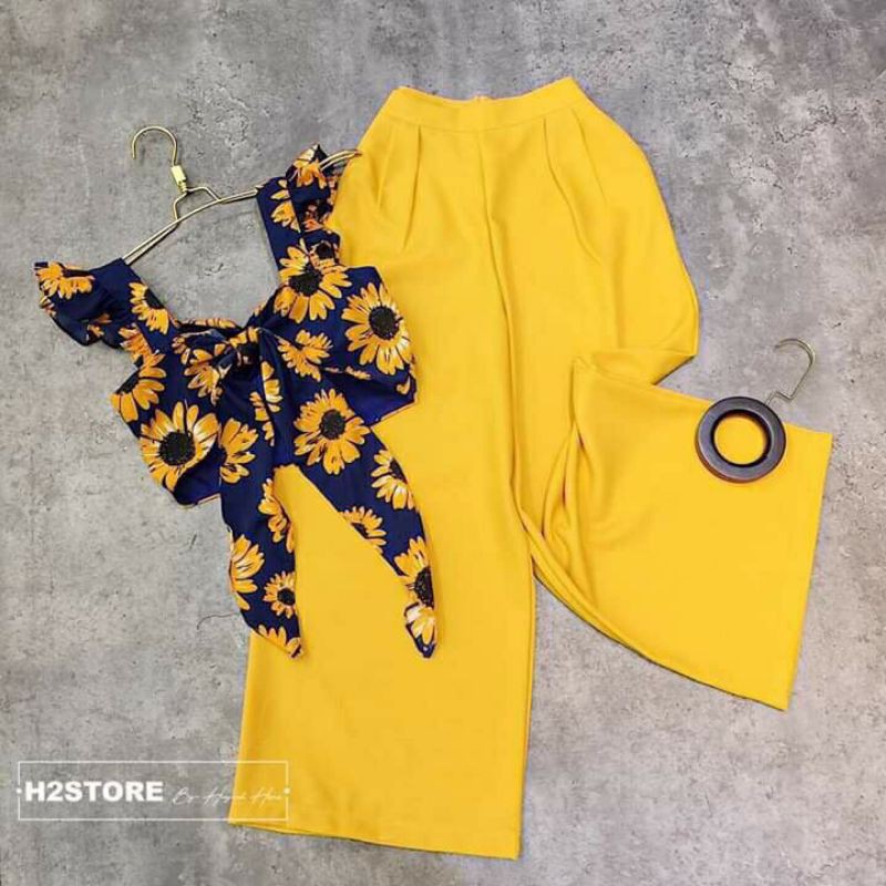 300g. combo set quần hoa 199k