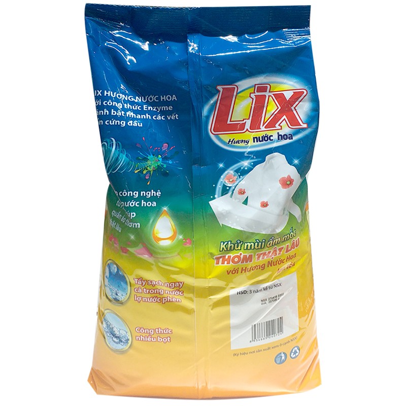 Bột giặt Lix hương nước hoa 800g