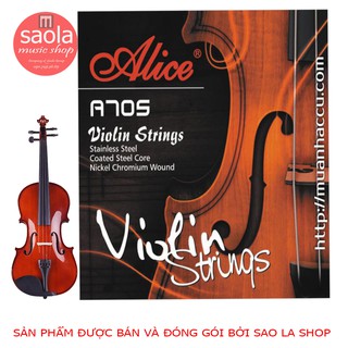 Bộ dây đàn Violin cao cấp Alice-A705