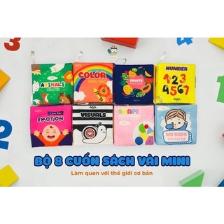 Sách vải cho bé Lalala Baby 8 chủ đề