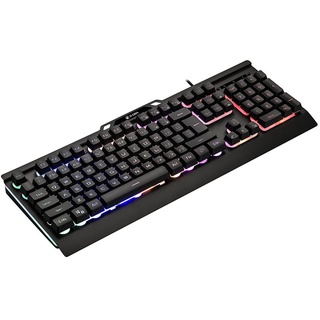 Bàn phím E-Dra EK701 Led USB Black
