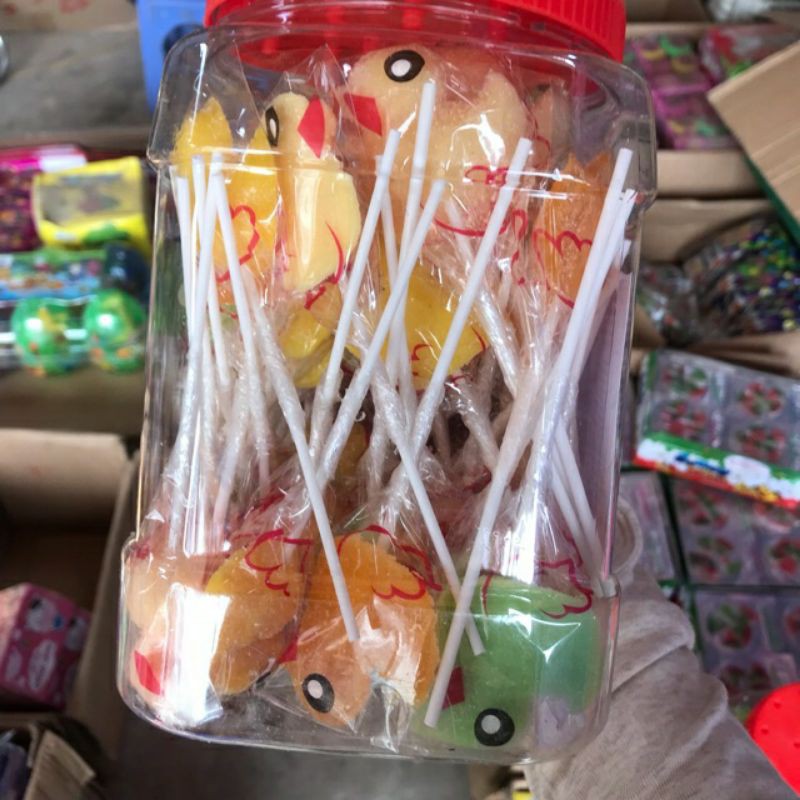 Lọ 50 chiếc kẹo dẻo thái hình con vật