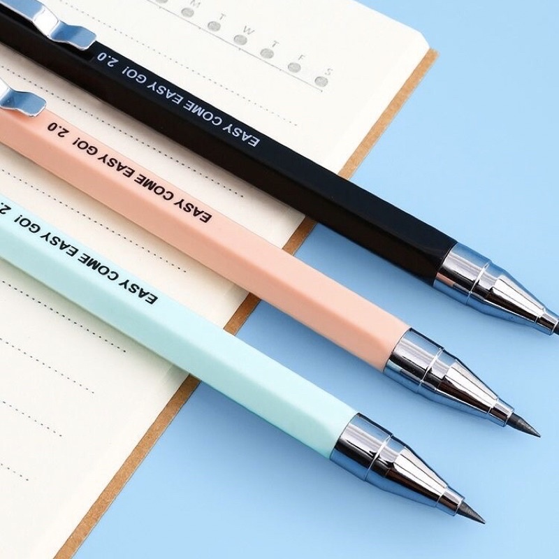[ DaVinci ] Bút chì kim bấm 2B M&amp;G cỡ ngòi 2.0mm (màu ngẫu nhiên)