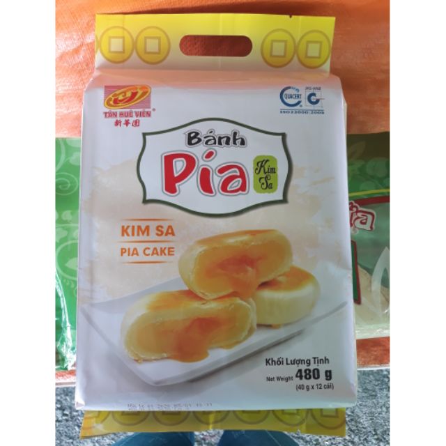 Bánh pía kim sa đậu hiệu tân huê viên