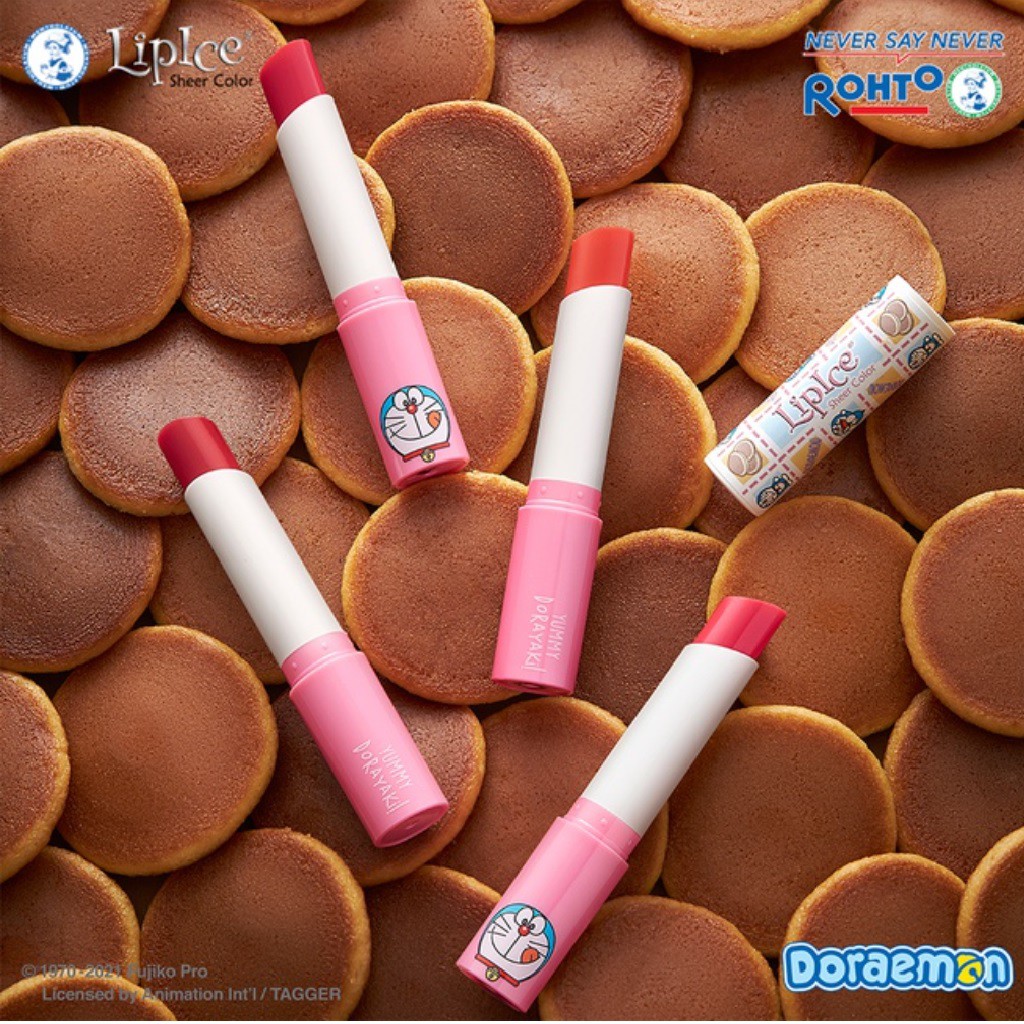 [Mã COSGLORIAT4 -8% đơn 250K] Son Dưỡng Có Màu Tự Nhiên LipIce Sheer Color x Doraemon 2.4g (Phiên Bản Giới Hạn)