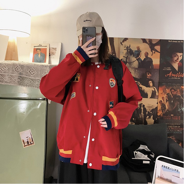 Áo Khoác Nỉ Thun Cardigan Nút Gài Form RỘng Nam Nữ In Logo