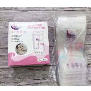 Túi trữ sữa GB Baby 250ml (combo)