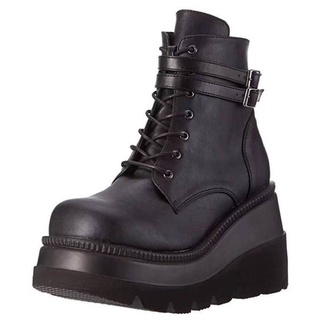 GIÀY BOOT THẤP ĐẾ 9,5CM PHONG CÁCH GOTHIC