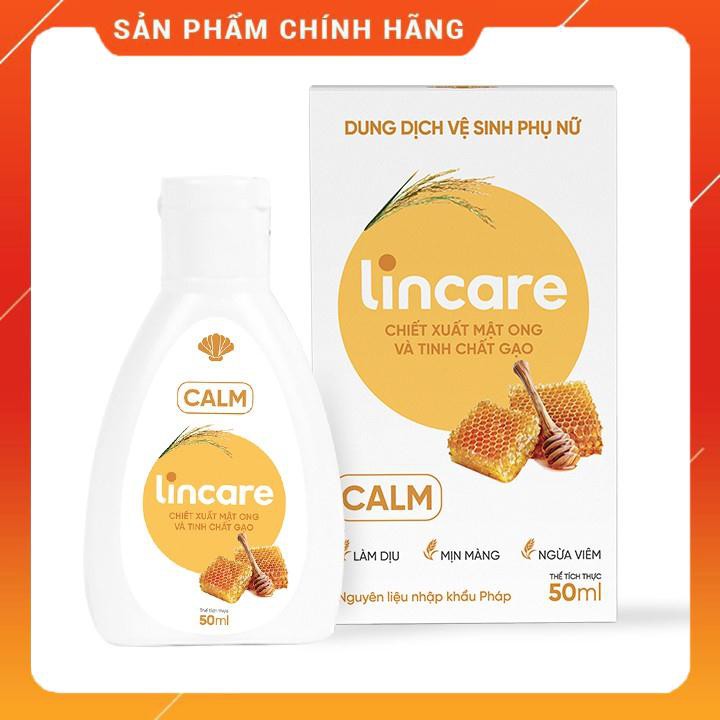 Dung Dịch Vệ Sinh Phụ Nữ Lincare Calm 50ml [SP Chính Hãng]