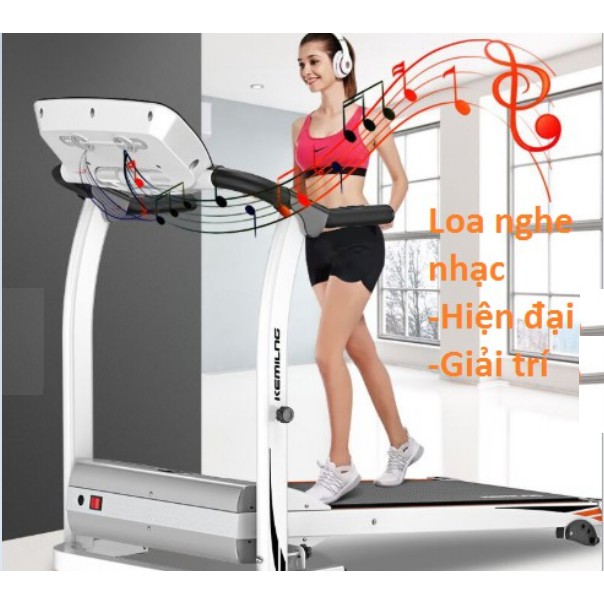 Máy chạy bộ điện tại nhà, hiệu Kemilng model M2, máy chạy thể dục, máy tập tại nhà