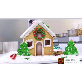 Bộ khuôn bánh nhà gừng 3D