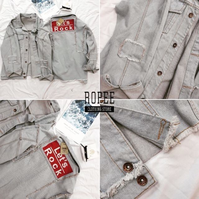 ÁO KHOÁC JEAN UNISEX KINH ĐIỂN CHUẨN SHOP CAO CẤP BTA89 - MUA NGAY