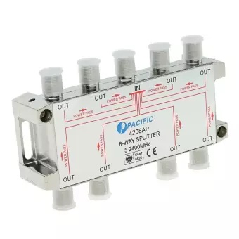 Bộ Chia Truyền Hình Cáp, Chia Chảo PACIFIC 2,3,4,6,8 Ngõ Ra