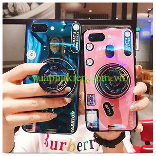 Ốp lưng hình máy ảnh cho Oppo A7, A5s, Oppo A12 2020, Oppo F9, Realme 2 pro. Kèm Popsocket. Hàng đẹp ,chuẩn.