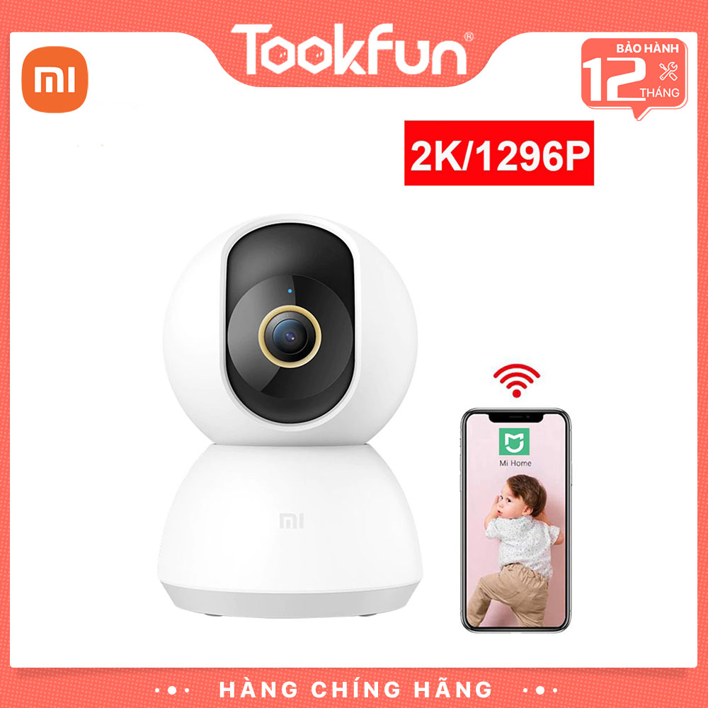 Camera IP Xiaomi Mijia 360 độ 2K - Camera giám sát Xiaomi Mijia PTZ 360 1080P