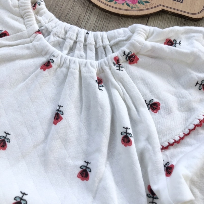 Bộ thu đông dài tay bé gái allo&amp;lugh xuất Hàn chất cotton mềm thoáng