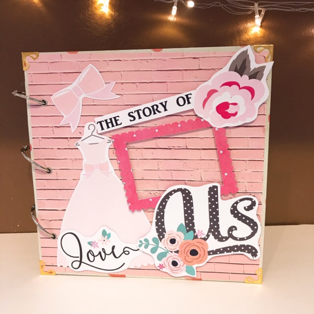 Scrapbook làm quà tặng cưới