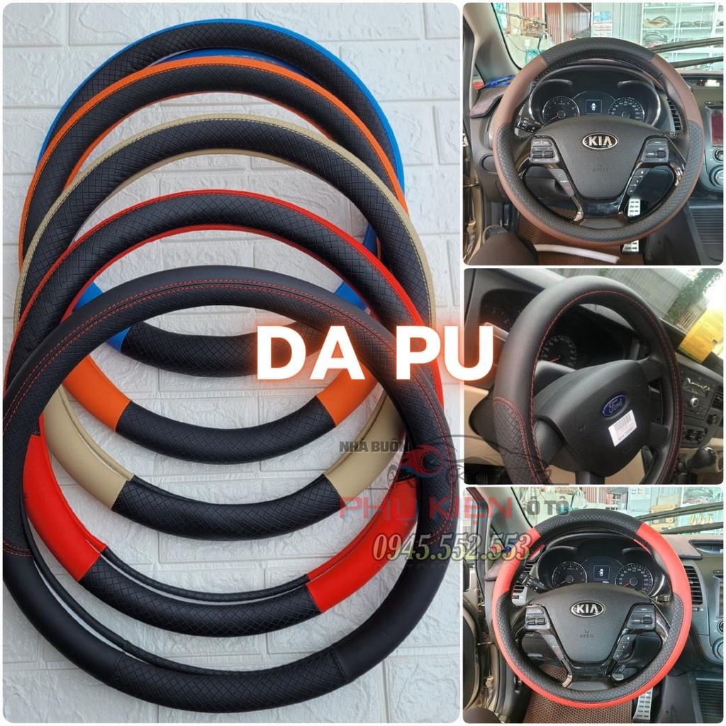 Bọc vô lăng Mitsubishi Xpander, Pajero, Attrage, Mirage, Triton, Outlander, Jolie, Lancer, Zinger - Phụ kiện ô tô