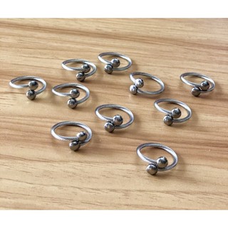 Nhẫn inox Nam Nữ ko gỉ - freesize