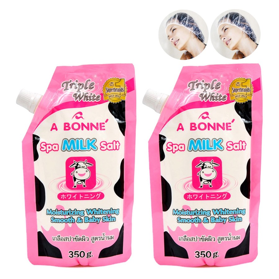 Muối Tắm Sữa Bò Tẩy Tế Bào Chết A Bonne Spa 350g