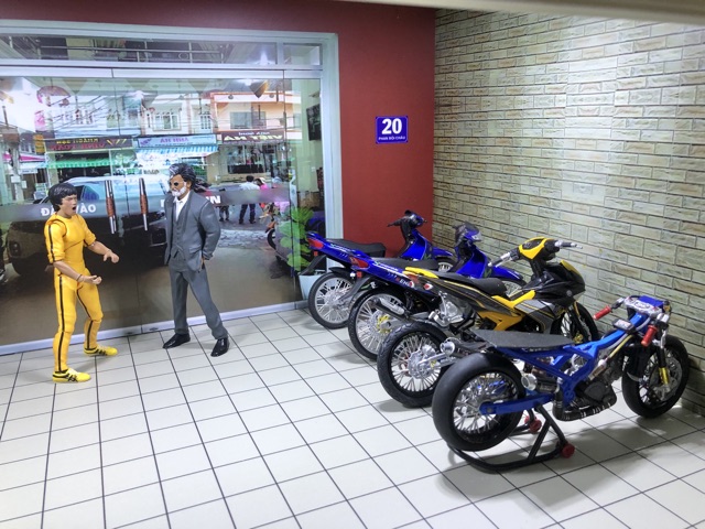 Mô hình nhà nghỉ 1/12