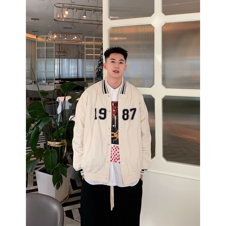 Áo Khoác Bomber 1987 Dù 2 Lớp Nam Nữ - Phong Cách Trẻ Trung Năng Động Khỏe Khoắn Trong Hoạt Động