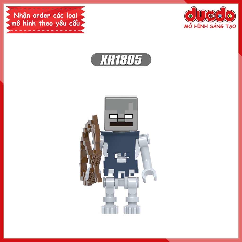 Minifigures các nhân vật Minecraft - Đồ chơi Lắp ghép Xếp hình Mini Mô hình XINH X0324